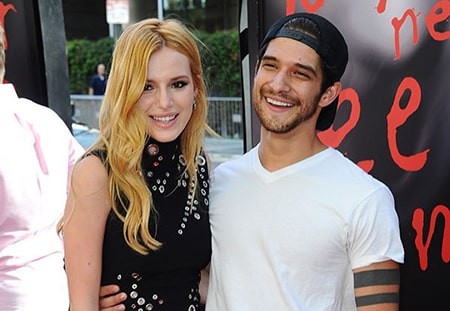 Actor Tyler Posey and his ex-girlfriend Bella Thorne